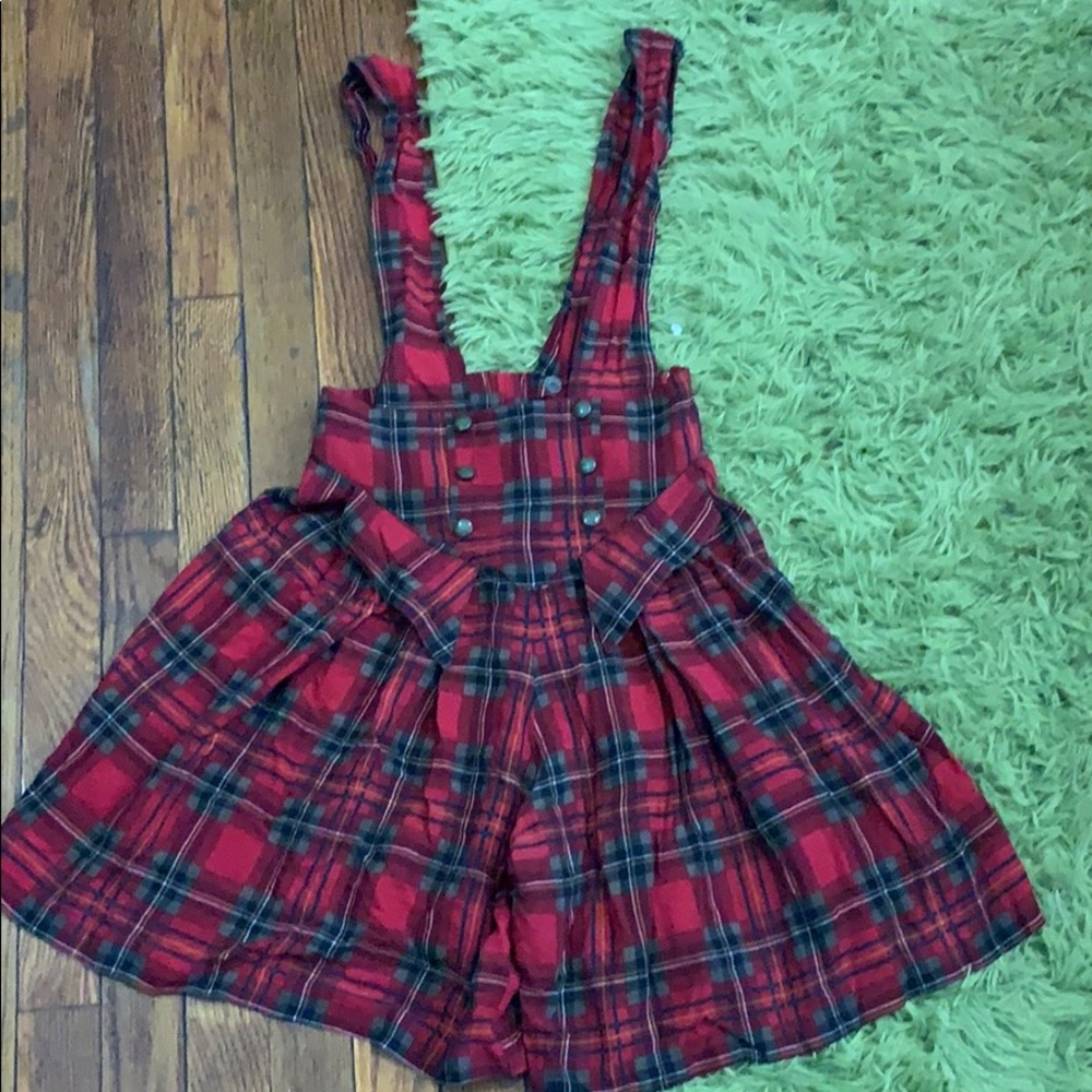 Vintage 90s Shorts Overalls